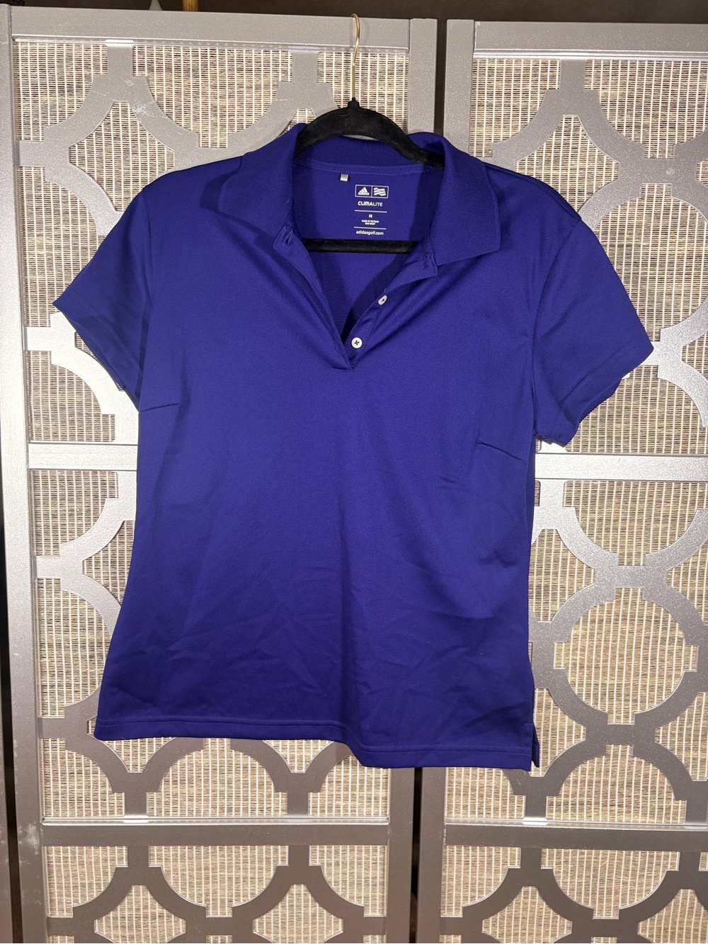 adidas Kids Polo Shirt in Deep Royal Blue